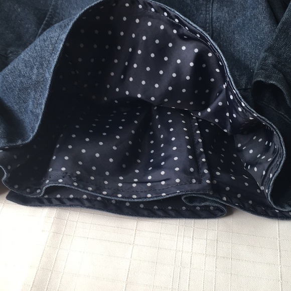 Joe fresh double breasted peplum lines jean jacket - Picture 5 of 5